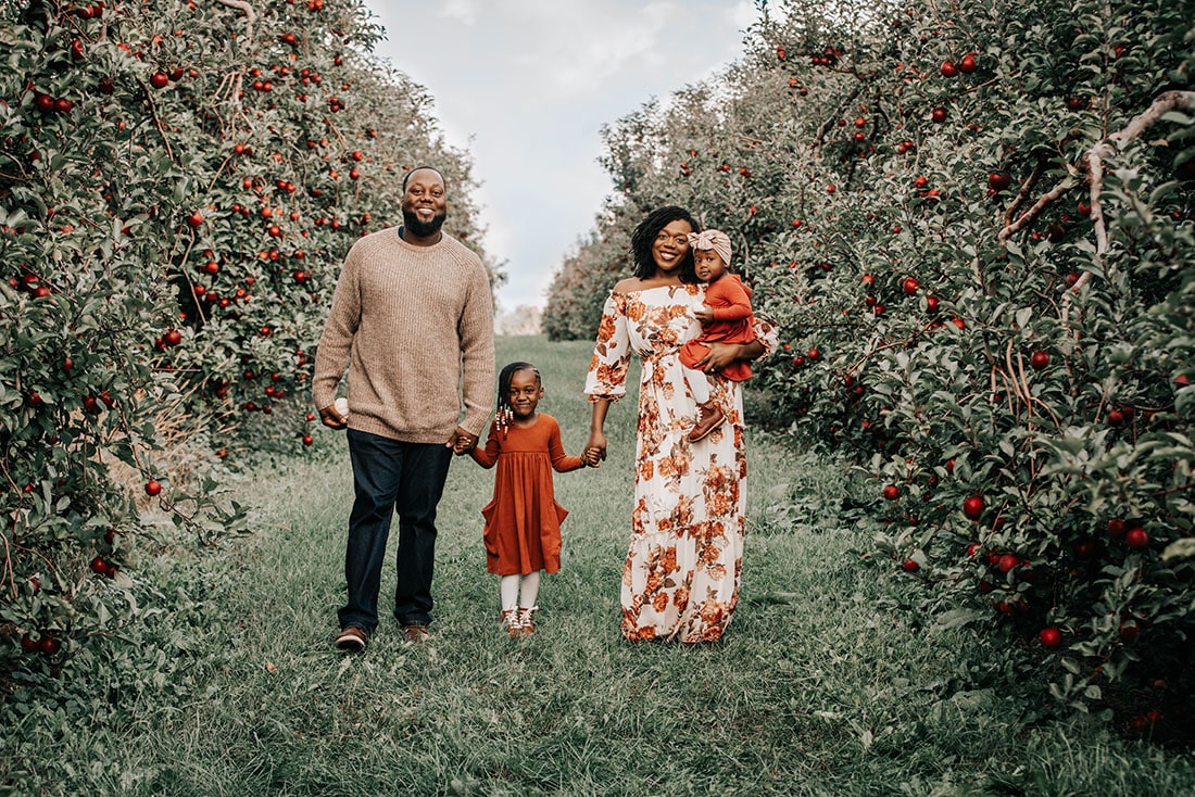 family photography session